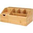 Elegance Cosmetics organizer bamboo 24x15x11 cm Elegance Cosmetics organizer bamboo 24x15x11 cm