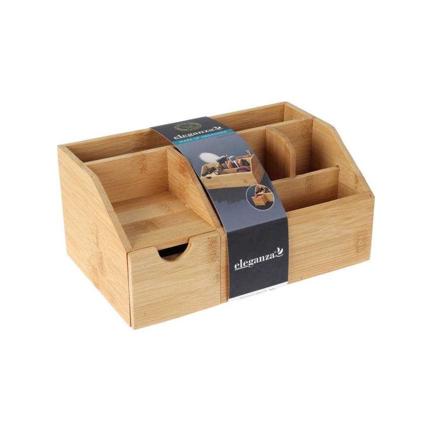 Elegance Cosmetics organizer bamboo 24x15x11 cm – 2