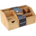 Eleganza Kosmetikos järjestäjä bambu 24x15x11 cm Eleganza Kosmetikos järjestäjä bambu 24x15x11 cm