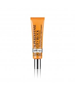 Clinique Superdefense City Block SPF 50 Daily Energy + Face Protector Aurinkorasva Kasvot Aikuiset