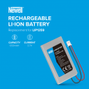 Cameron Sino 'Newell LIP1359' rechargeable battery for 'DualSense' 'Sony PlayStation 3' Cameron Sino 'Newell LIP1359' rechargeable battery for 'DualSense' 'Sony PlayStation 3'
