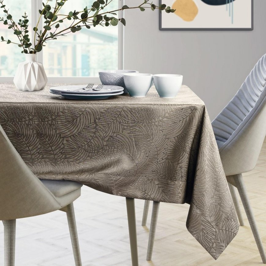 AmeliaHome TCLOTH / AH / GAIA / BRD / КАППУЧИНО / 120X240 – 5