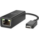HP USB-C to RJ45 Adapter G2 Juhtmega ühendatud USB tüüp-C Must HP USB-C to RJ45 Adapter G2 Juhtmega ühendatud USB tüüp-C Must