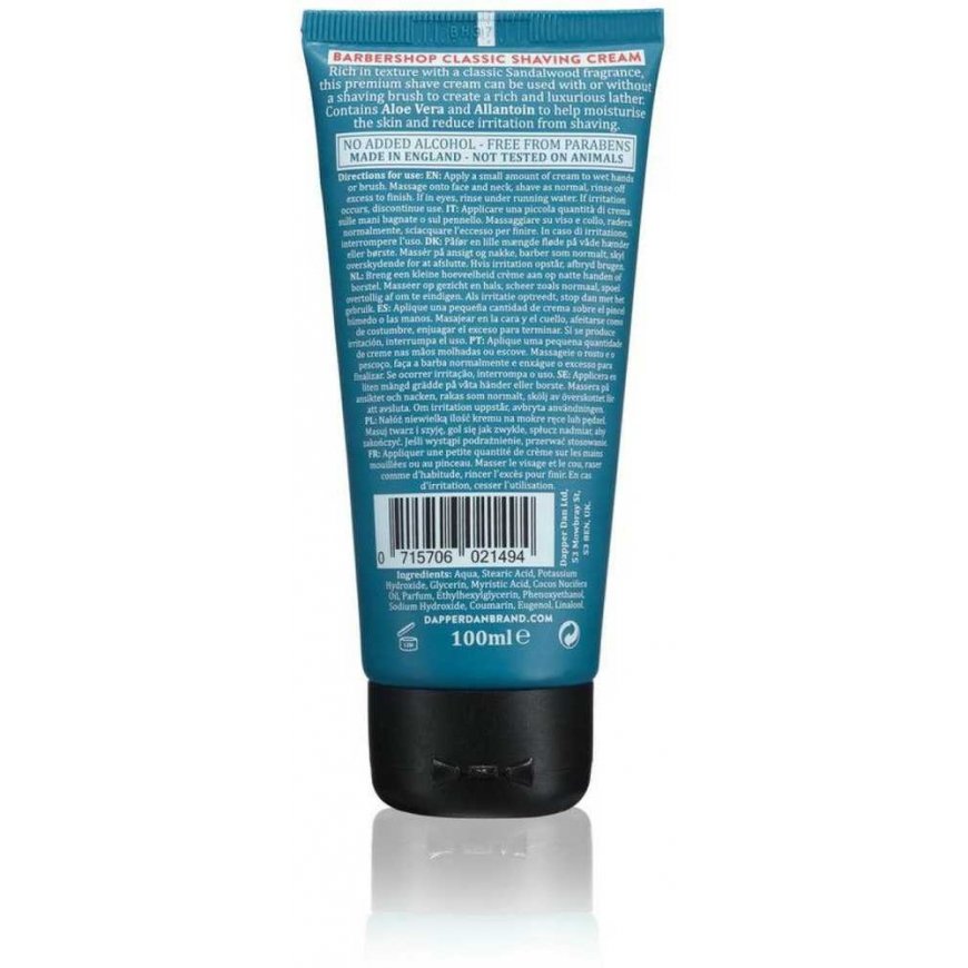 Dapper Dan Partavaahto santalipuun tuoksulla, 100 ml – 3