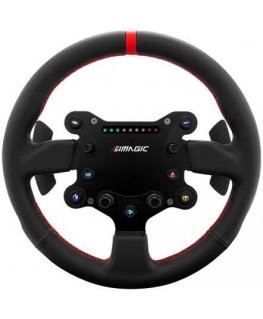 „Simagic GT Sport“ ohjauspyörä | Vaihdevivut | Nahkainen QR50 mukana