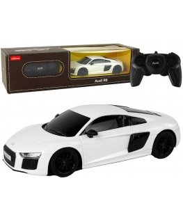 Rastar Radio-controlled car Audi R8 1:24, white