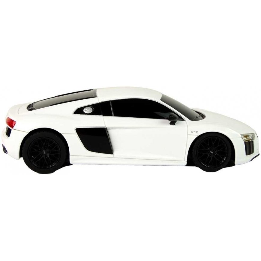 Rastar Radio-controlled car Audi R8 1:24, white – 5