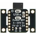 DC Power BFF Add-On - maitinimo modulis su 5 V keitikliu - skirtas QT Py ir Xiao - Adafruit 5882 DC Power BFF Add-On - maitinimo modulis su 5 V keitikliu - skirtas QT Py ir Xiao - Adafruit 5882