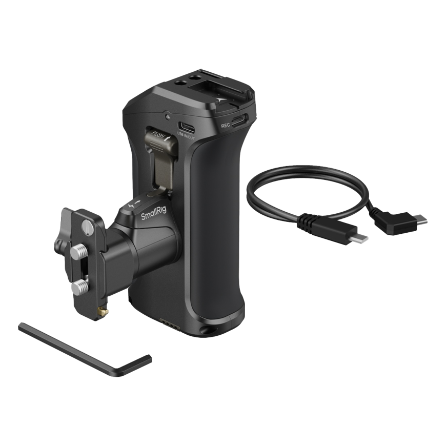 SmallRig 3893 Kääntyvä Sivukahva Trigger REC:llä valituille Sony peilittömille kameroille – 5