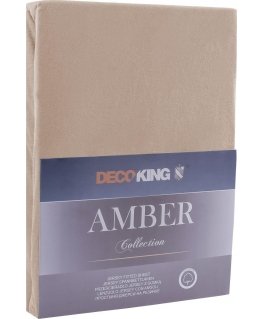 Paklājs DecoKing Amber 180-200x200+30 cm, krāsa: kapučīno