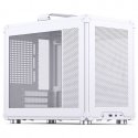 PC korpuss Jonsbo C6 MAX, Mini, Micro-ATX, Temperētais stikls - Balts PC korpuss Jonsbo C6 MAX, Mini, Micro-ATX, Temperētais stikls - Balts