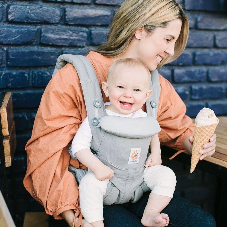 ERGOBABY nešioklė OMNI 360, perlų pilkos spalvos, BCS360GRY – 4