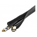 Deltaco LDR08 cable sleeve Black Deltaco LDR08 cable sleeve Black
