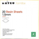 Mayku dervos sheets (LDPE sheets) 20 pcs, 1.5mm Mayku dervos sheets (LDPE sheets) 20 pcs, 1.5mm