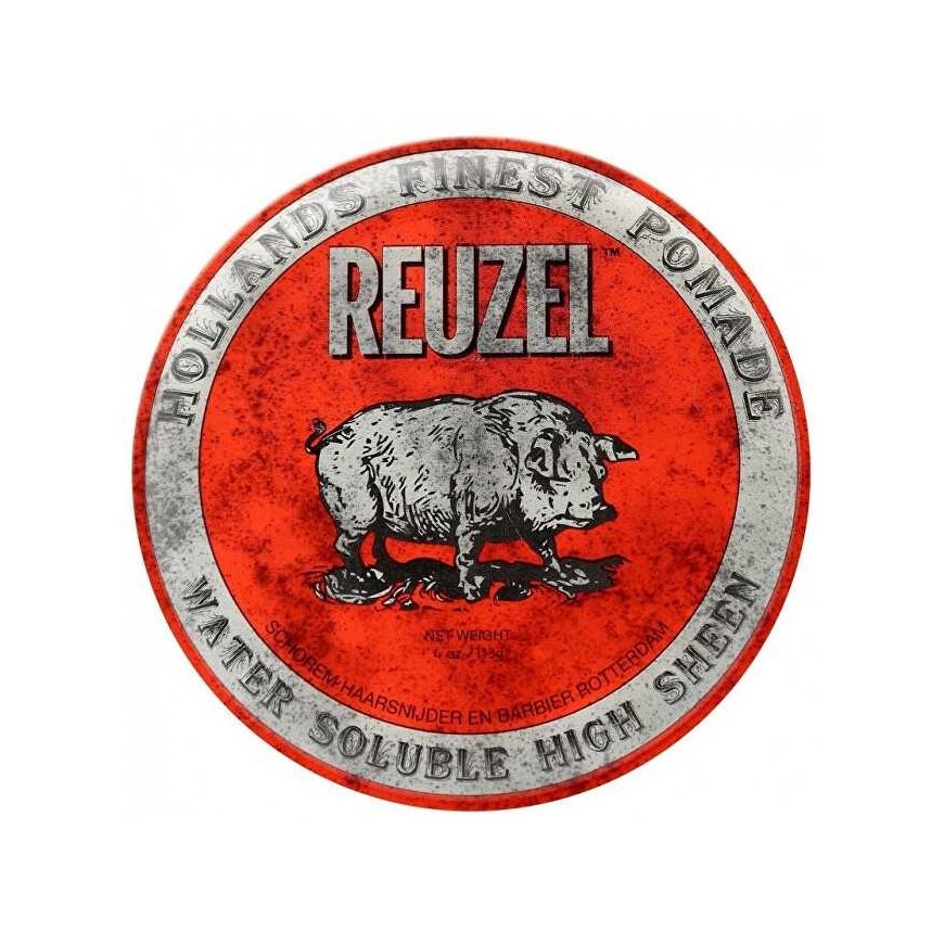 Reuzel Red Pomade Water Soluble High Sheen Hair Pomade - 95 ml