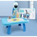 Lean Toys Mėlynas 2-in-1 mini projektorius vaikams Lean Toys Mėlynas 2-in-1 mini projektorius vaikams