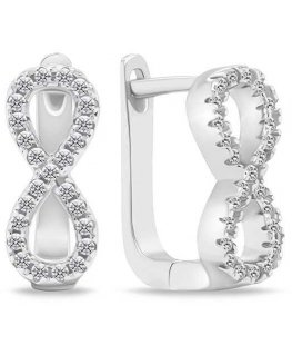 Brilio Silver Brilio Sidabrinis Современные серебряные серьги Infinity EA658W
