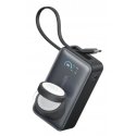 Anker A1657H11 akku- ja paristolaturi 10000 mAh Langaton lataaminen musta Anker A1657H11 akku- ja paristolaturi 10000 mAh Langaton lataaminen musta