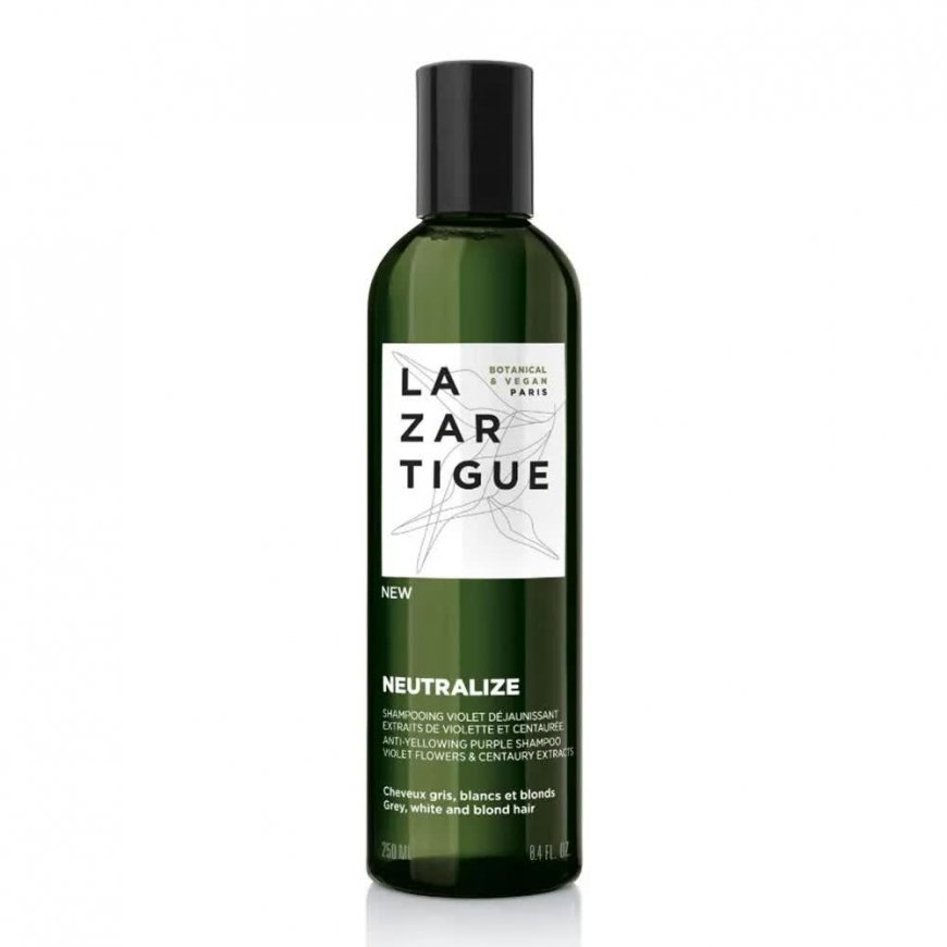 Lazartigue Neutralize Anti-Yellowing Violet Shampoo, 250 ml