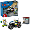 LEGO MIESTAS 60455 Policijos motociklo gaudynės LEGO MIESTAS 60455 Policijos motociklo gaudynės