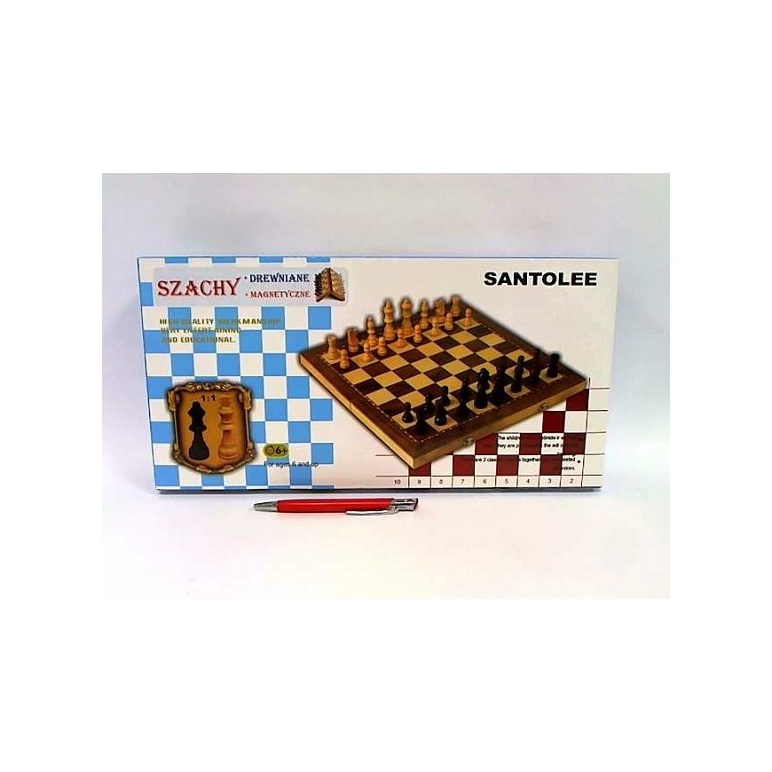 Wk Zabawki W&K DIDELI DOVANŲ MAGNETINIAI MEDINIAI ŠAMATAI 39cm – 2