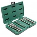 Socket set with bits Sata S09053 1/4''+1/2'' 18 pcs. Socket set with bits Sata S09053 1/4''+1/2'' 18 pcs.