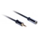 Jack 3.5 mm stereo extension cable Length: 3.0 m AQ Premium Jack 3.5 mm stereo extension cable Length: 3.0 m AQ Premium