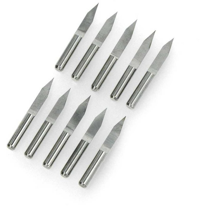 Drill OEM V 30 degrees CNC milling cutter - 0.1mm