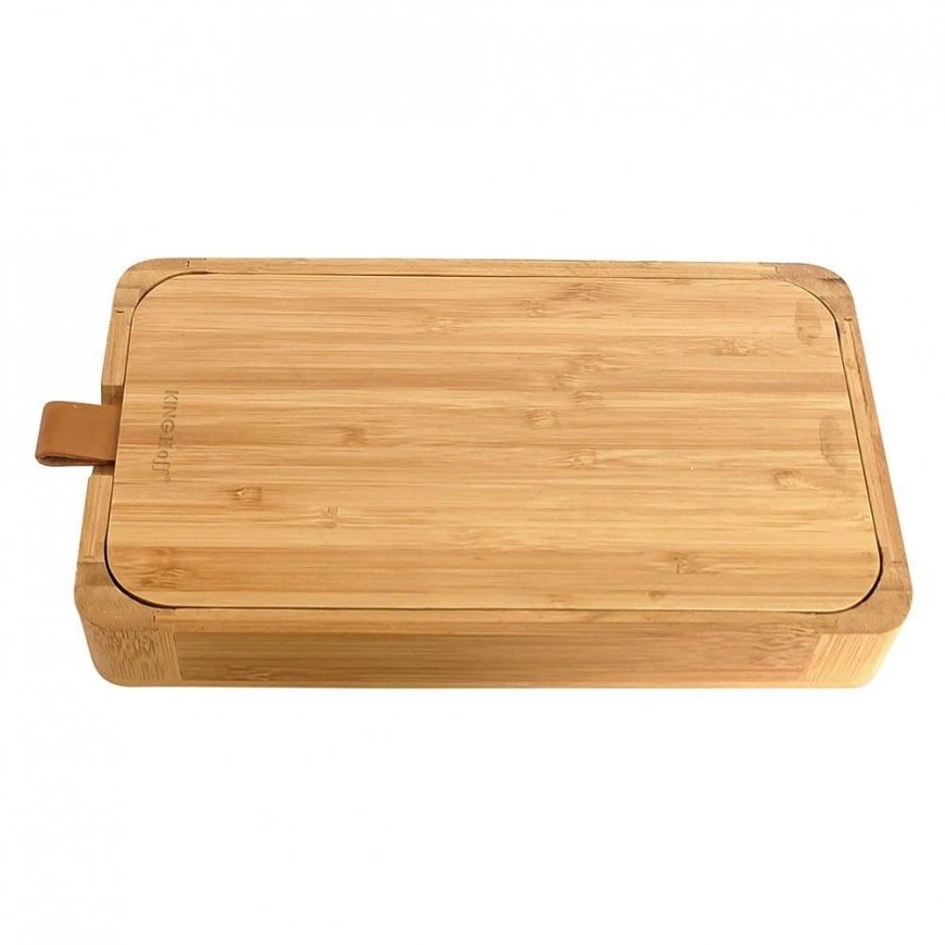 Kuning Hoff BAMBUSOWY ORGANIZER NA DROBIAZGI Z LUSTERKIEM KINGHOFF KH-1695 – 2