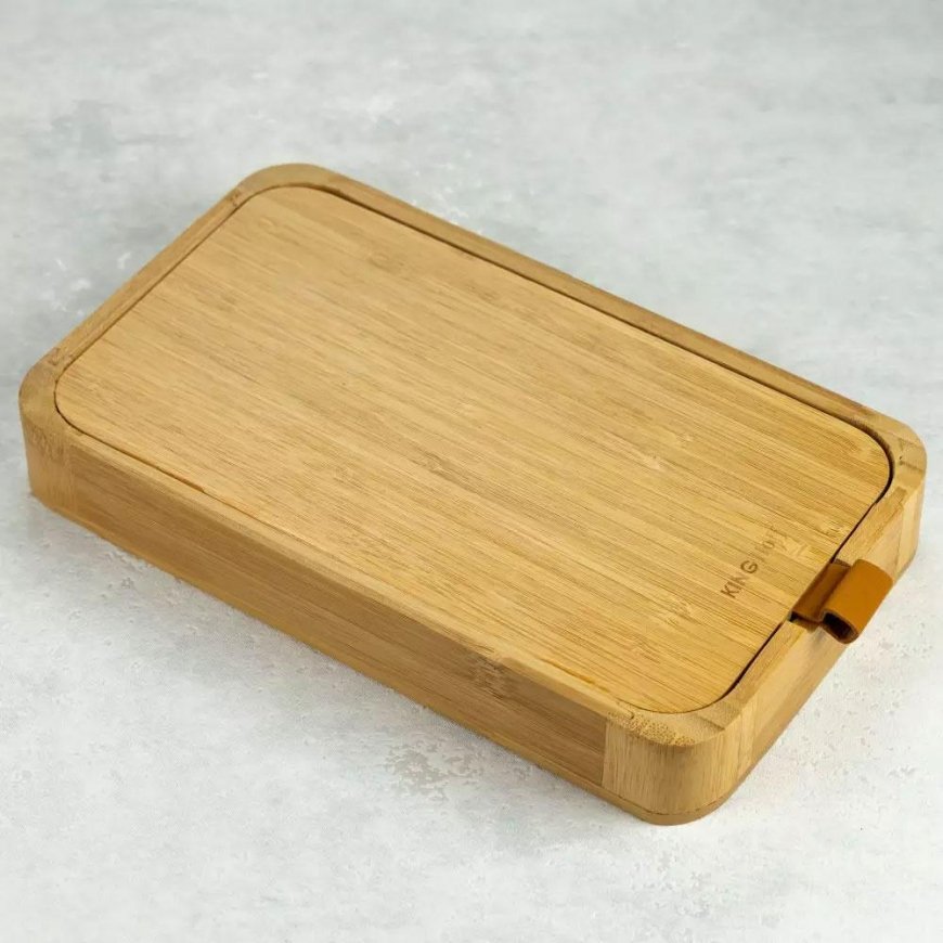 King Hoff BAMBOO ORGANIZER FOR SMALL ITEMS WITH MIRROR KINGHOFF KH-1695 – 4