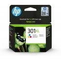 HP 301XL, alkuperäinen riittoisa kolmivärimustekasetti HP 301XL, alkuperäinen riittoisa kolmivärimustekasetti