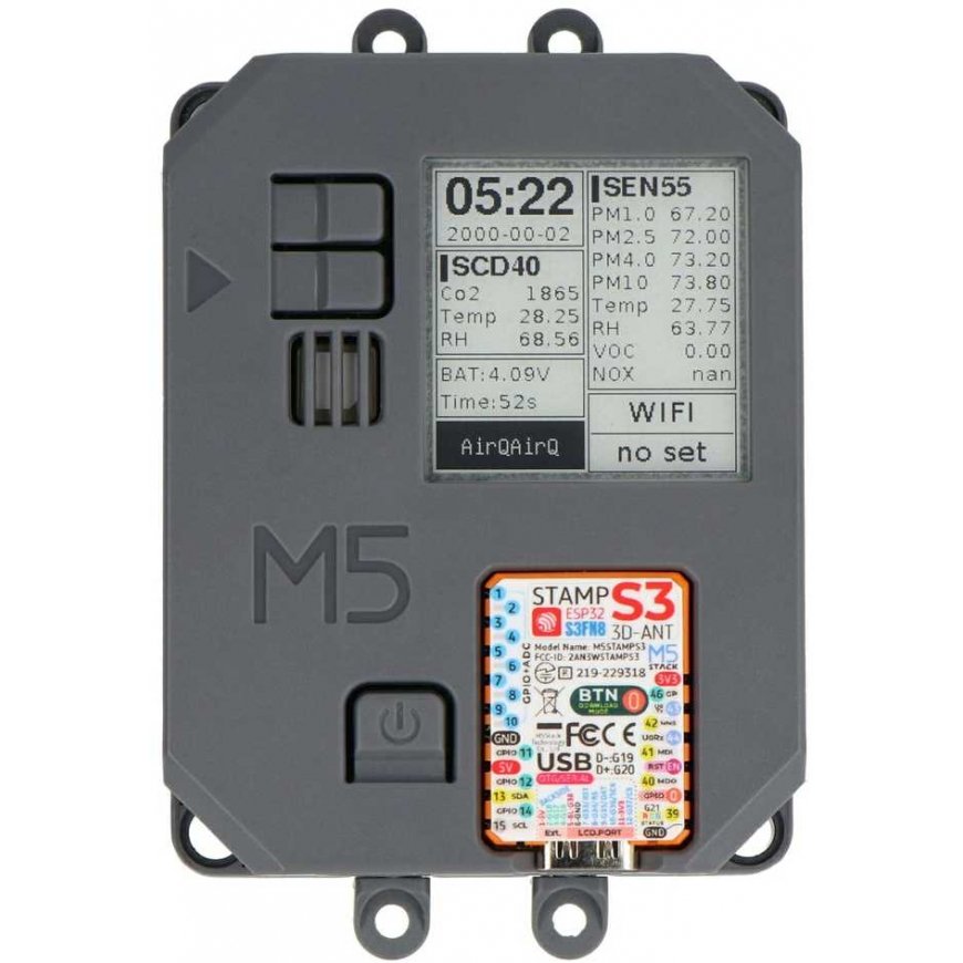 Air quality kit - air quality measurement kit - development module M5StampS3+SEN55+SCD40 - M5Stack K131 – 2