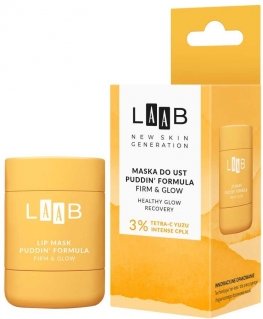 LAAB Tetra-C Yuzu huulemaski puddingi koostis Firm & Glow 15g