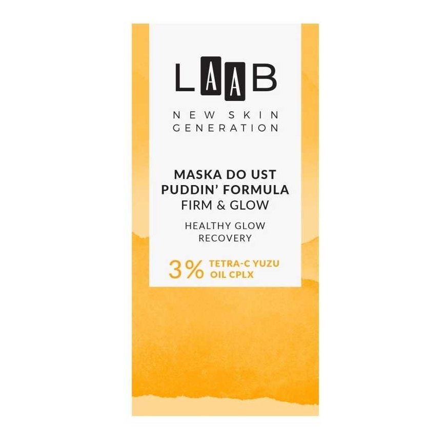 LAAB Tetra-C Yuzu kaukė do ust puddin' formulė Firm & Glow 15g – 2