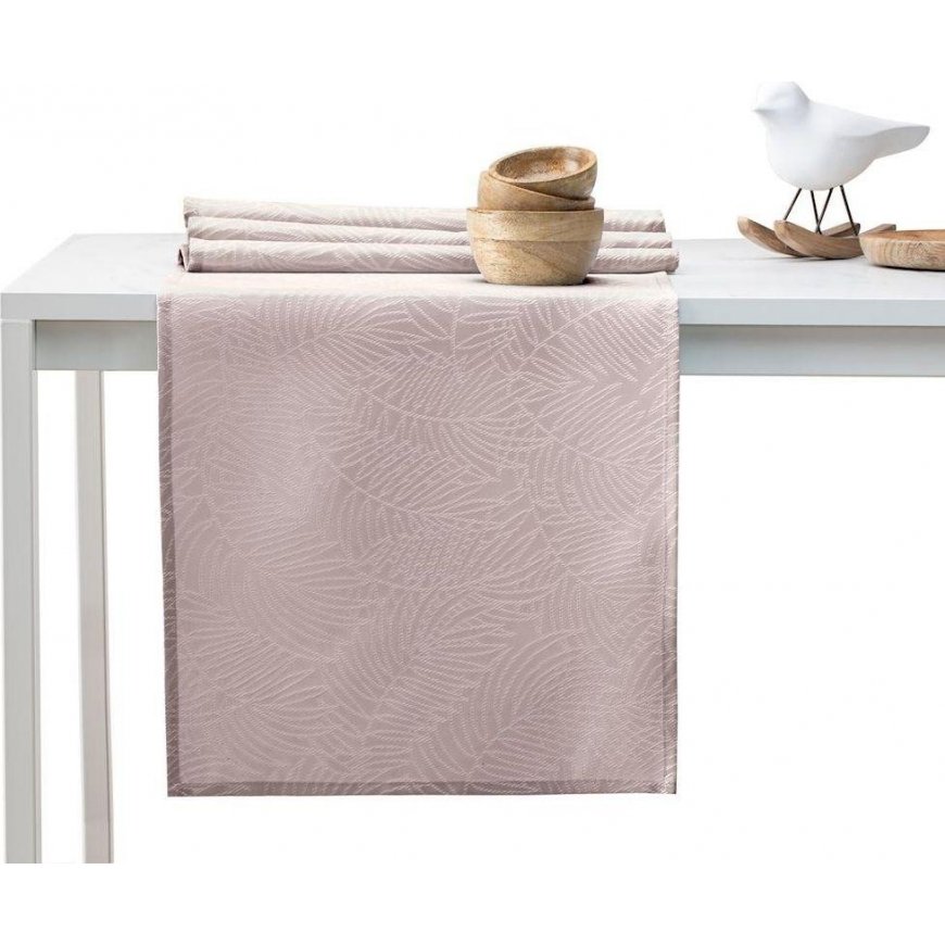 AmeliaHome TCLOTH/AH/GAIA/HMD/POWDERPINK/40X140
