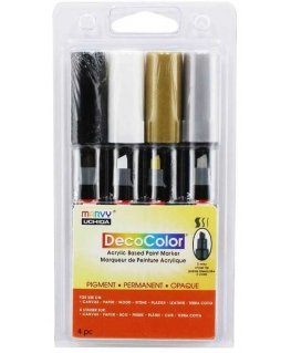 Akrillimaalit Marvy Decocolor Acrylic 315-4B, 4 kpl.