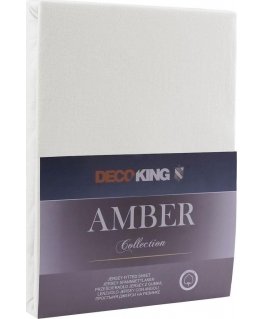 Dekoratīvā gulta DecoKing Amber 180-200x200+30 cm, krāsa: gaiši pelēka