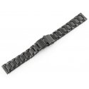 Pacific Model 3 solid bracelet - black 20mm Pacific Model 3 solid bracelet - black 20mm