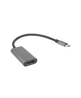 PremiumCord USB-C uz HDMI adapteris, 4K un FULL HD 1080p izšķirtspēja, metāla korpuss