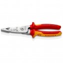 Knipex 13 76 200 ME cable stripper Red, Stainless steel, Yellow