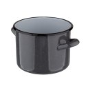 Altom Design Puodas PROSTY 3,3L ØR.18CM WYS.14CM PILKA NAKRAPIANY