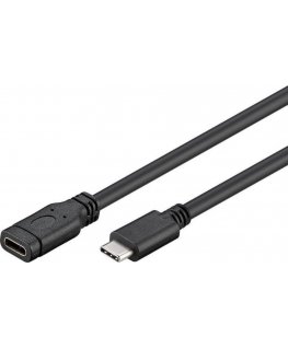PREMIUMCORD USB-C ilgintuvas (1. paaudzes USB 3.1), C/M - C/F, 2m