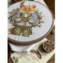 Beldizart Kryželio embroidery kit "Autumn Coffee" 15x16.5 cm SANO-33 Beldizart Kryželio embroidery kit "Autumn Coffee" 15x16.5 cm SANO-33