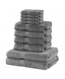 DecoKing Полотенце / MARINA / SIL / SET2 * 70x140 + 4 * 50x100 + 4 * 30x50