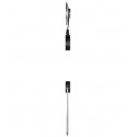 Goobay TV EasyMount L 139,7 cm (55") Must, Hõbe Goobay TV EasyMount L 139,7 cm (55") Must, Hõbe