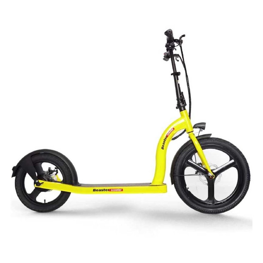 Elektriskais skūteris Beaster Scooter VOYAGER, 350 W, 36 V, 10 Ah, dzeltena – 5