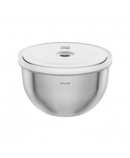 ZWILLING FRESH & SAVE Stalowa miska su dangteliu 4 l, sidabrinė