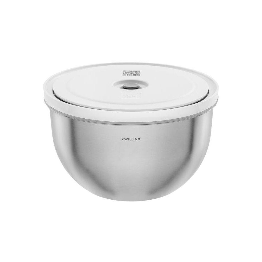 ZWILLING FRESH & SAVE Roostevaba terasest kaanega kauss 4 l, hõbedane