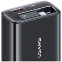 USAMS Xiang Series CC296 30W Charger with 1xUSB-C and 1xUSB-A + White USB-C Cable USAMS Xiang Series CC296 30W Charger with 1xUSB-C and 1xUSB-A + White USB-C Cable