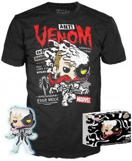 Funko komplekts POP figūra un T-krekls Marvel Anti-Venom